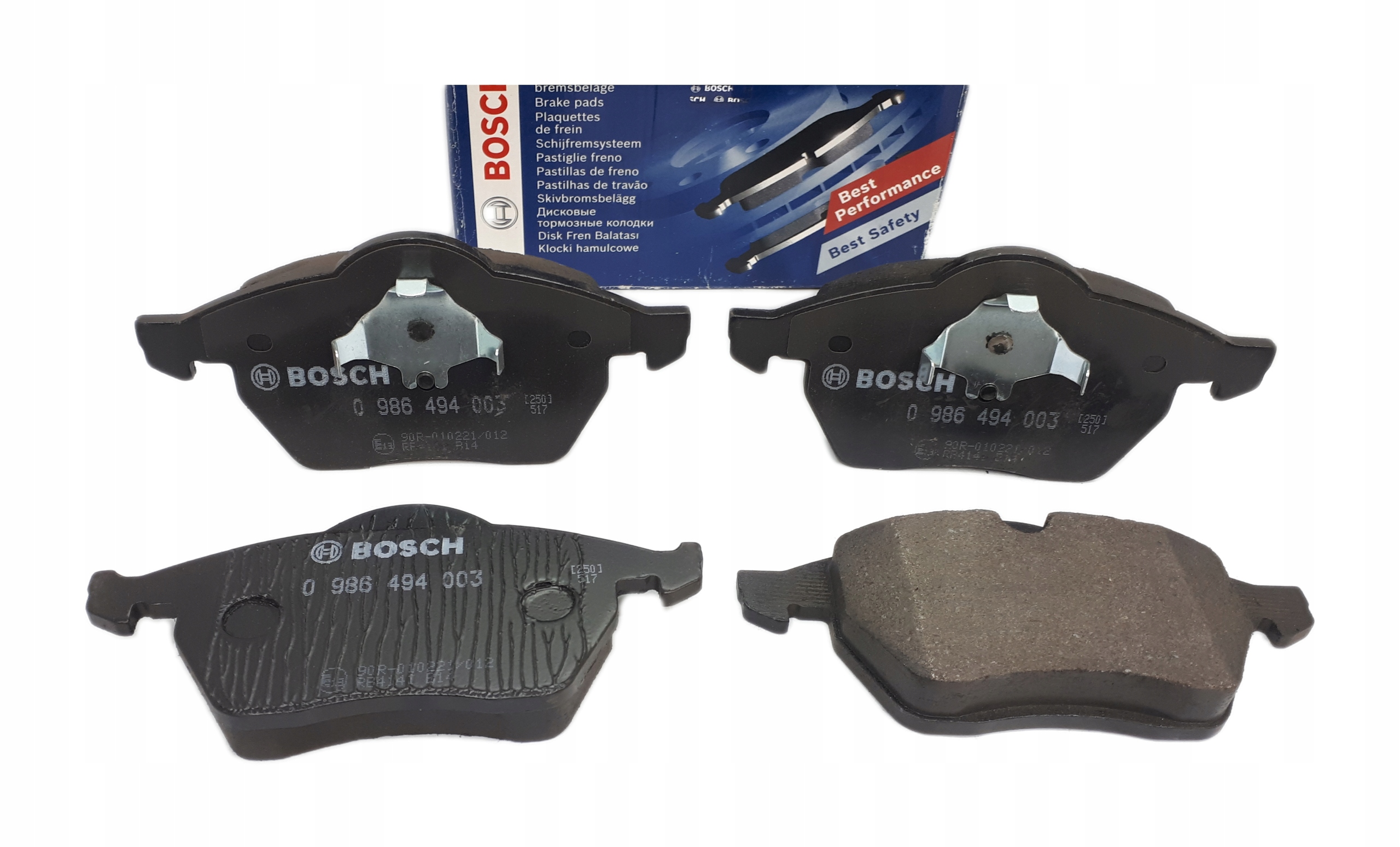 0 986 - ПЕРЕДНІ КОЛОДКИ FORD GALAXY MK І SEAT ALHAMBRA 95-10