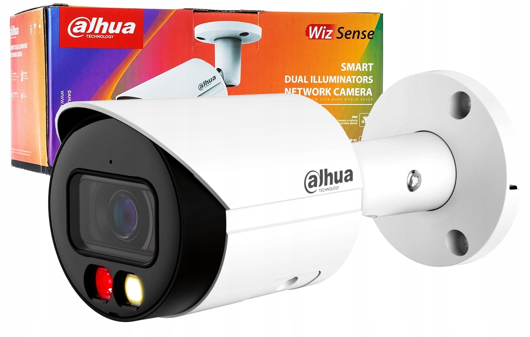 Ip kamera Dahua IPC-HFW2449S-S-IL-0280B 4Mpx Analytika Ai WizSense PoE