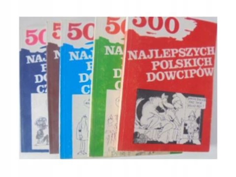 500 najlepszych polskich dowcipów 5 części -