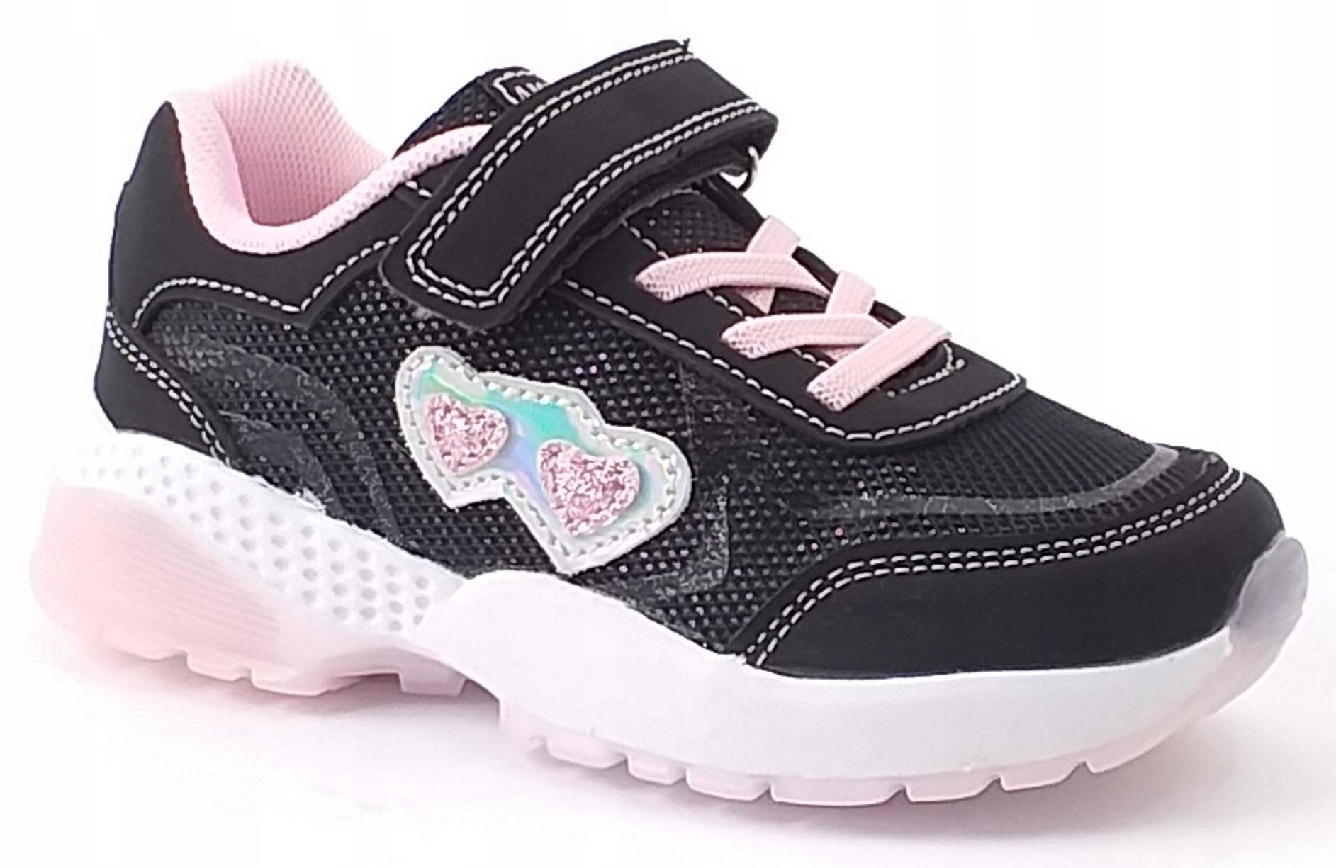 

American Club Obuwie Sportowe Adidasy Led Rzep 28