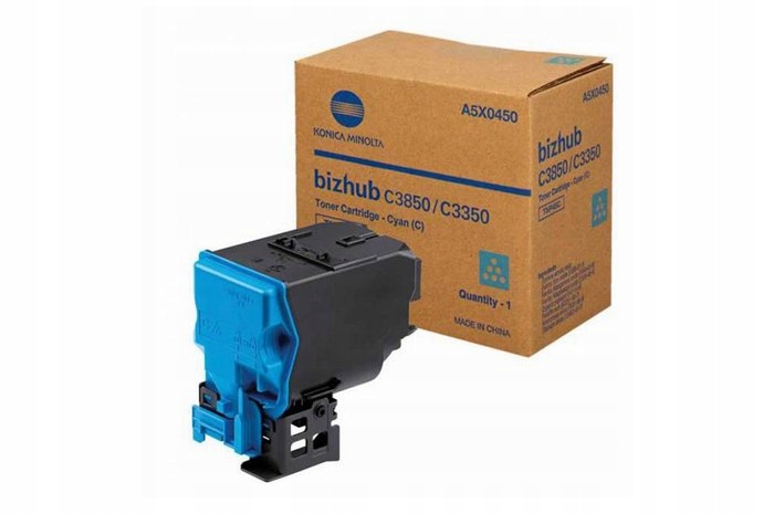 Originální toner Cyan Konica Minolta Bizhub C3350, C3850 (TNP48C, TNP-48C,