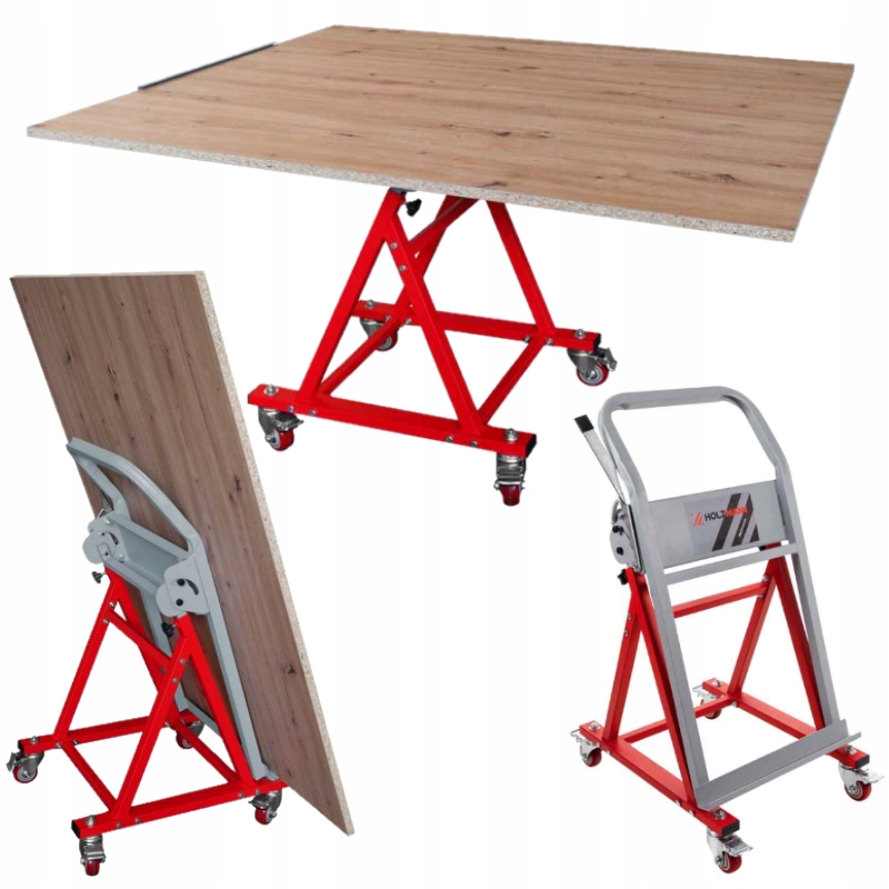 WÓZEK TRANSPORTU PŁYT PION POZIOM Marka Holzmann