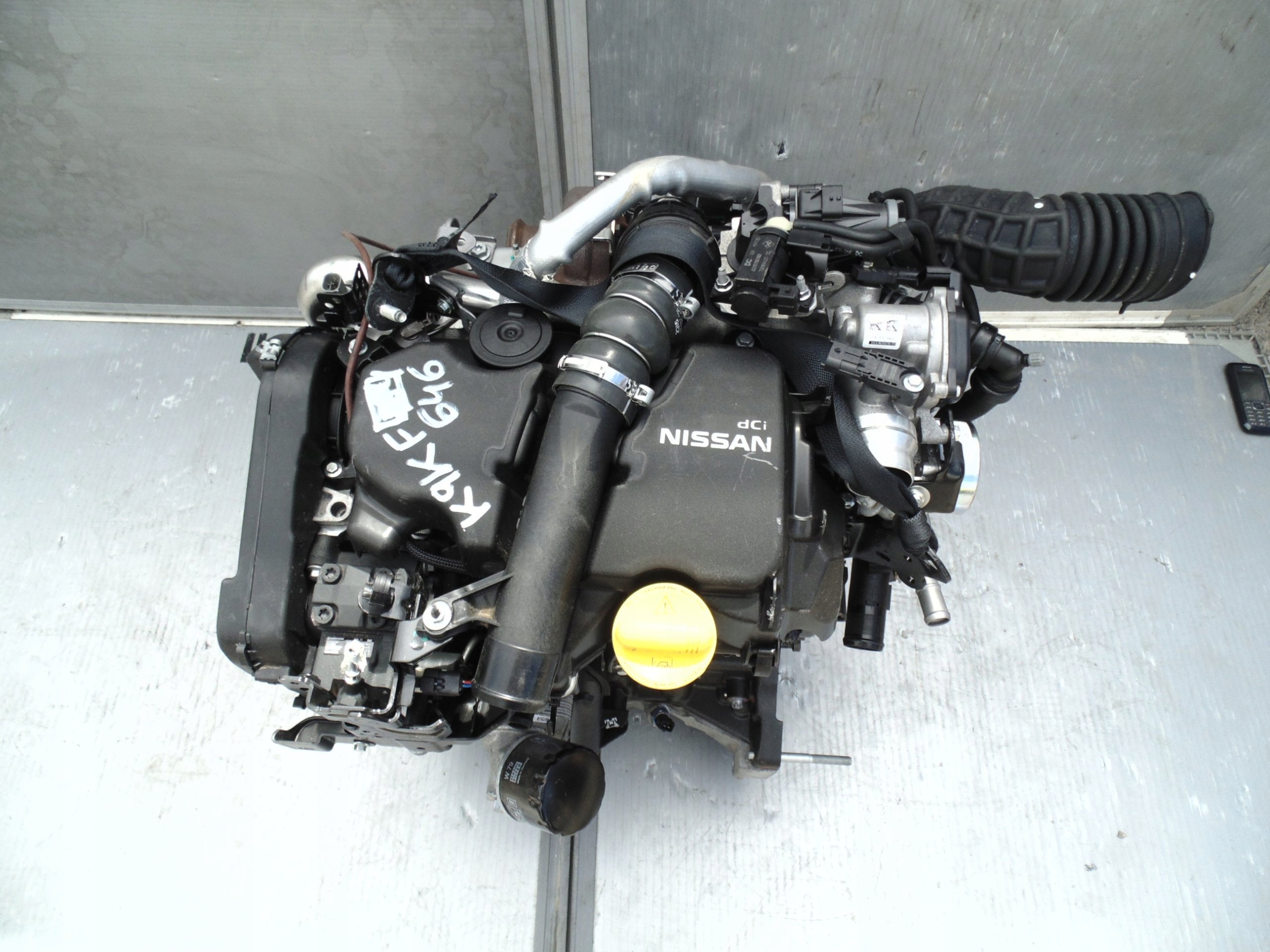 SILNIK MOTOR KOMPLETNY K9KF646 NISSAN JUKE 1.5 DCI za 2999.00PLN z
