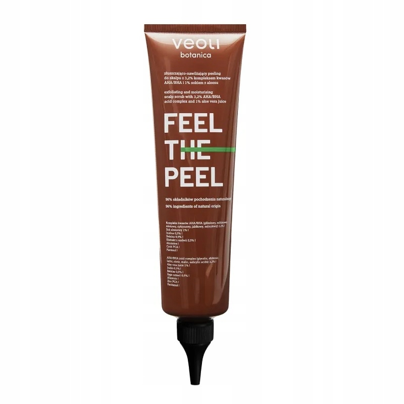 Veoli Botanica Feel The Peel exfoliační a hydratační peeling na skalp 150