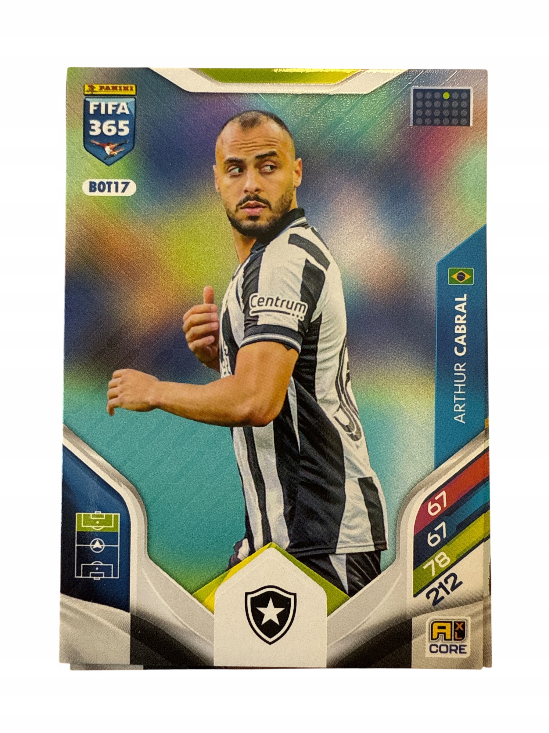 Fifa 365 2026 Adrenalyn XL Panini Kick-Off BOT17 Botafogo Cabral