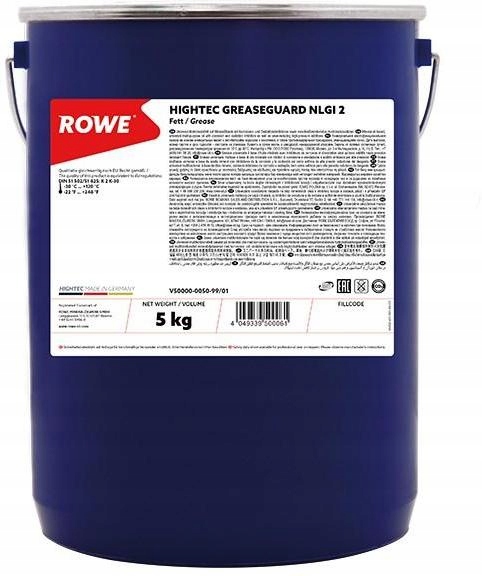 ROWE SMAR HIGHTEC GREASEGUARD NLGI 2 5L