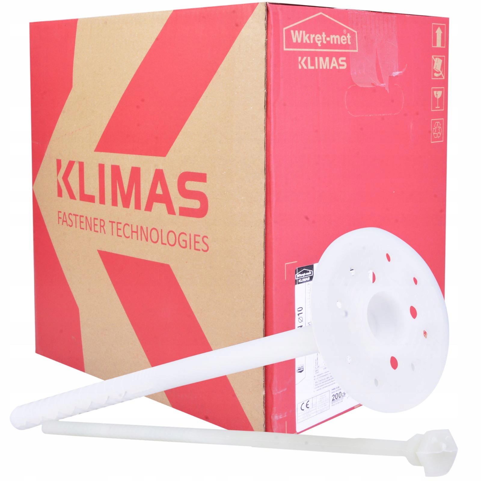 Łączniki izolacji Wkręt-Met 10 x 300 100 szt.-Zdjęcie-0