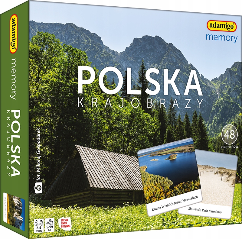 Adamigo Gra Memory Polska Krajobrazy