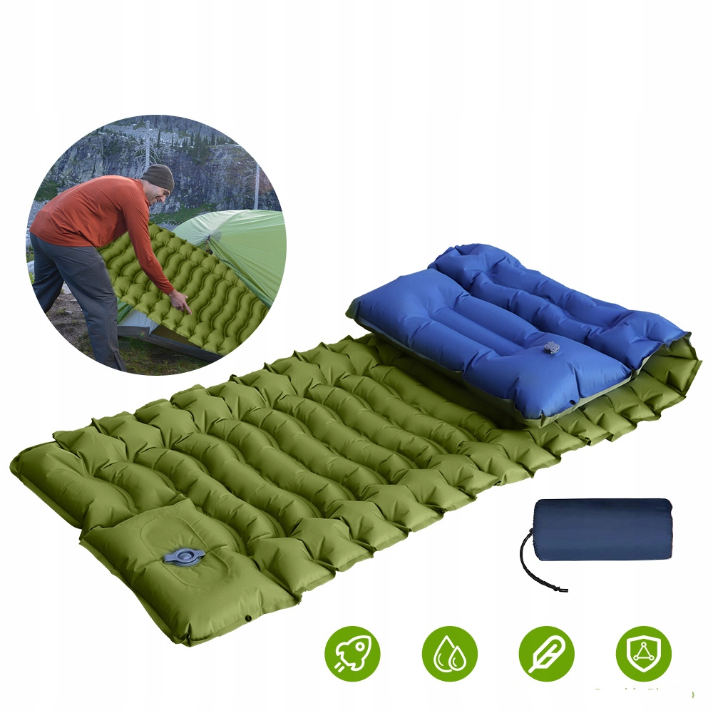 Protivlhkostní podložka pro stan, samostatná, nafukovací podložka na spaní