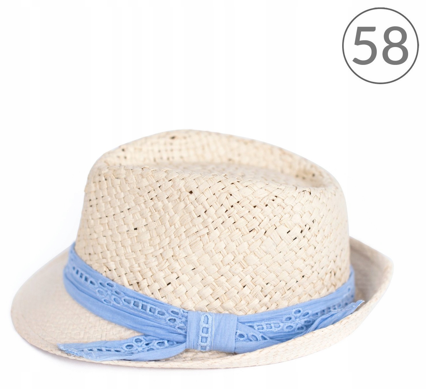 

Szaleo kapelusz Na Lato wstążka Trilby cz17243-4