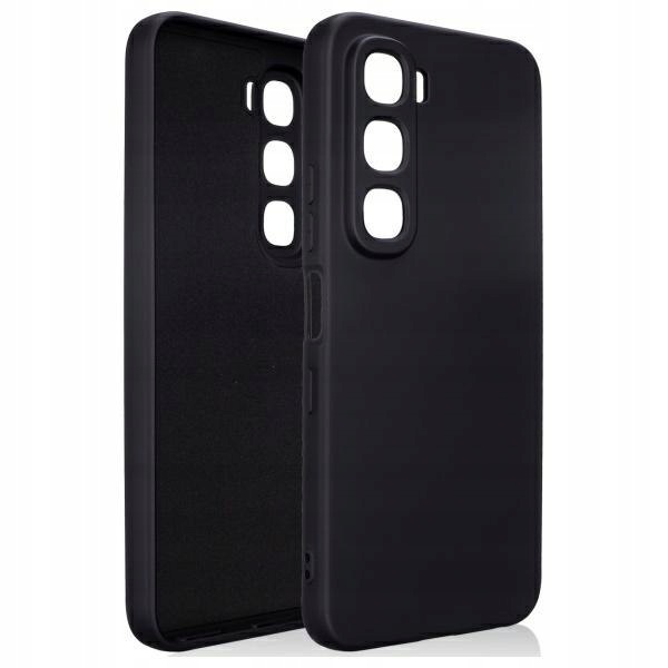 Etui Beline Silicone do Infinix Hot 60 5G czarny