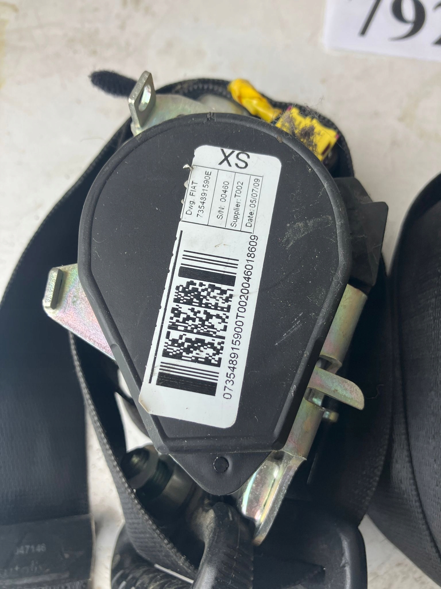 KOMPLET Airbags Gurten CITROEN NEMO