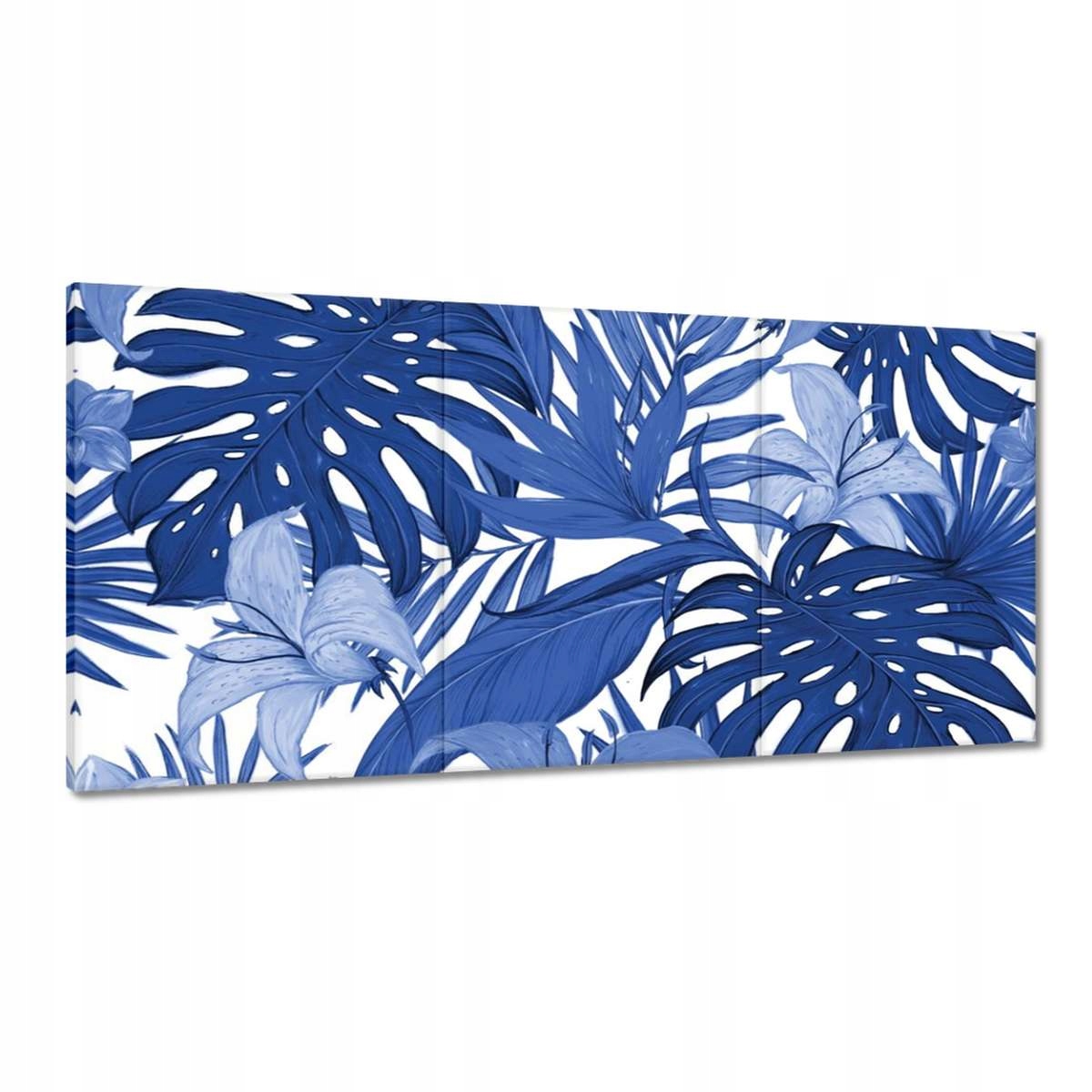 Obrazy 180x90 Classic Blue Monstera