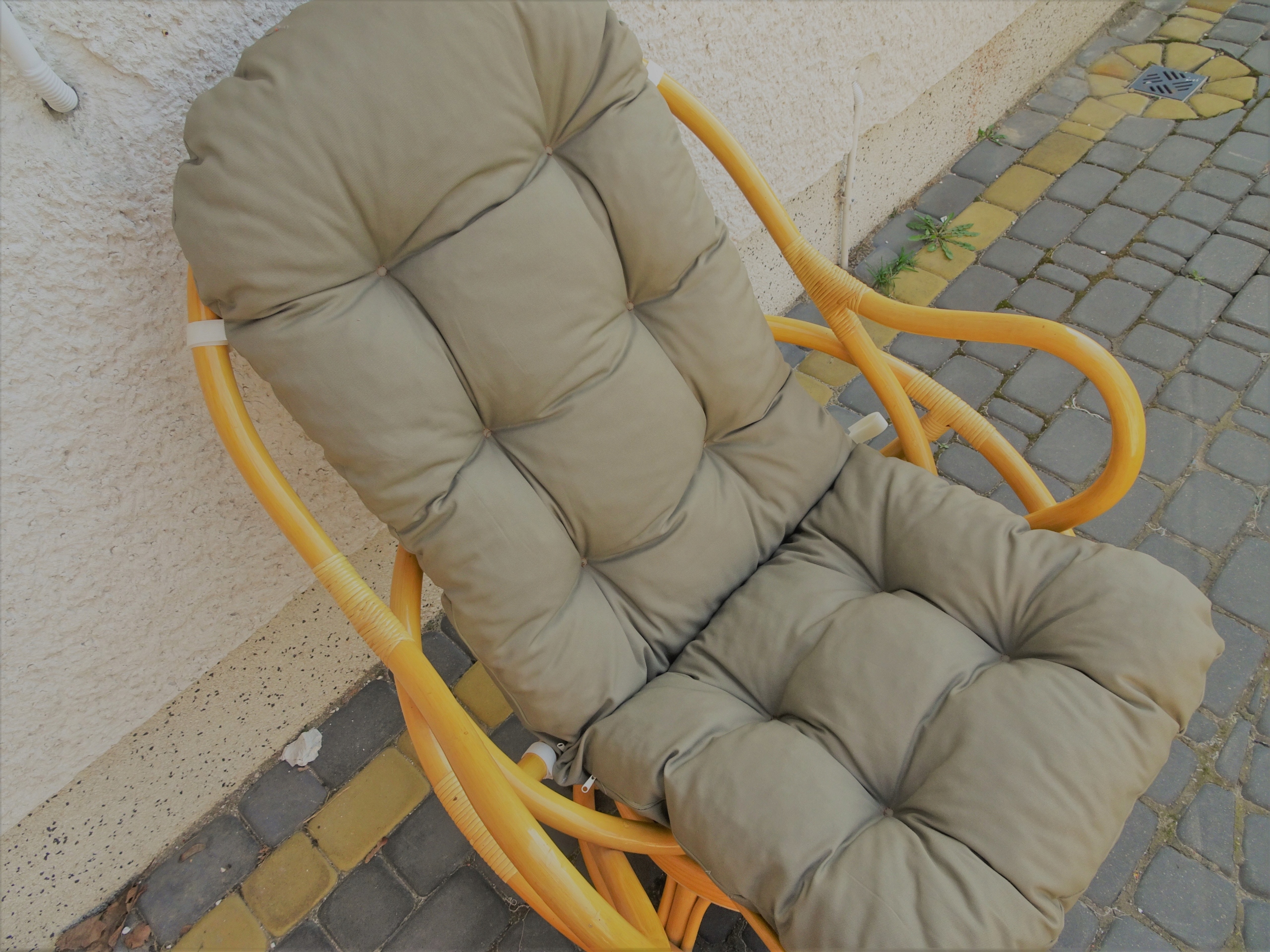 poduszka fotel bujany rattan 120 cm Producent