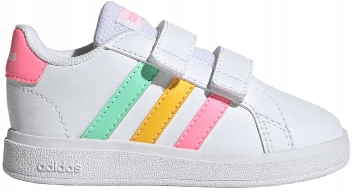 Buty Dziecięce Adidas Grand Court 2.0 Cf I HP8917 białe r. 22