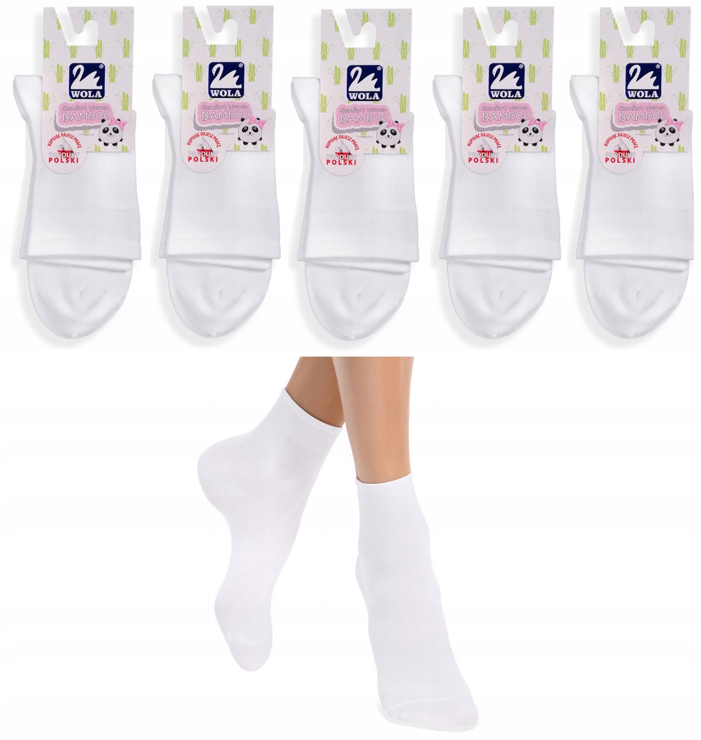 

5x Wola Skarpetki Comfort Woman Bamboo r. 36-38
