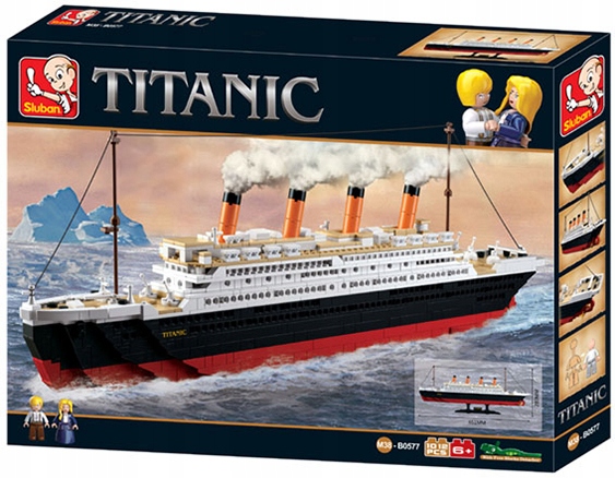 

Klocki Sluban Titanic Statek 1012 elementów