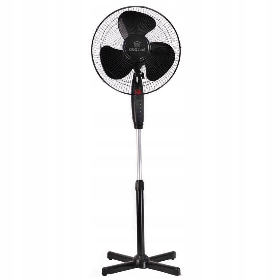 

Wentylator Podłogowy Kingcool 40cm 40W 2122 Czarny