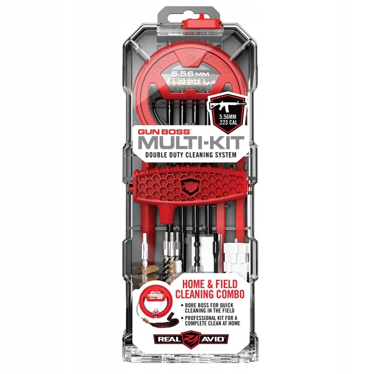 Sada nástrojů pro čištění zbraní Real Avid Gun Boss Multi-Kit do .223