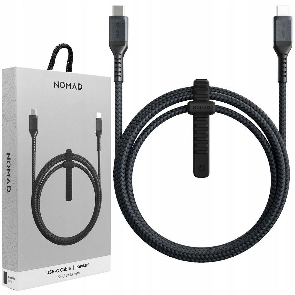 

Wytrzymały Kabel Nomad Kevlar Cable Usb-c 150cm