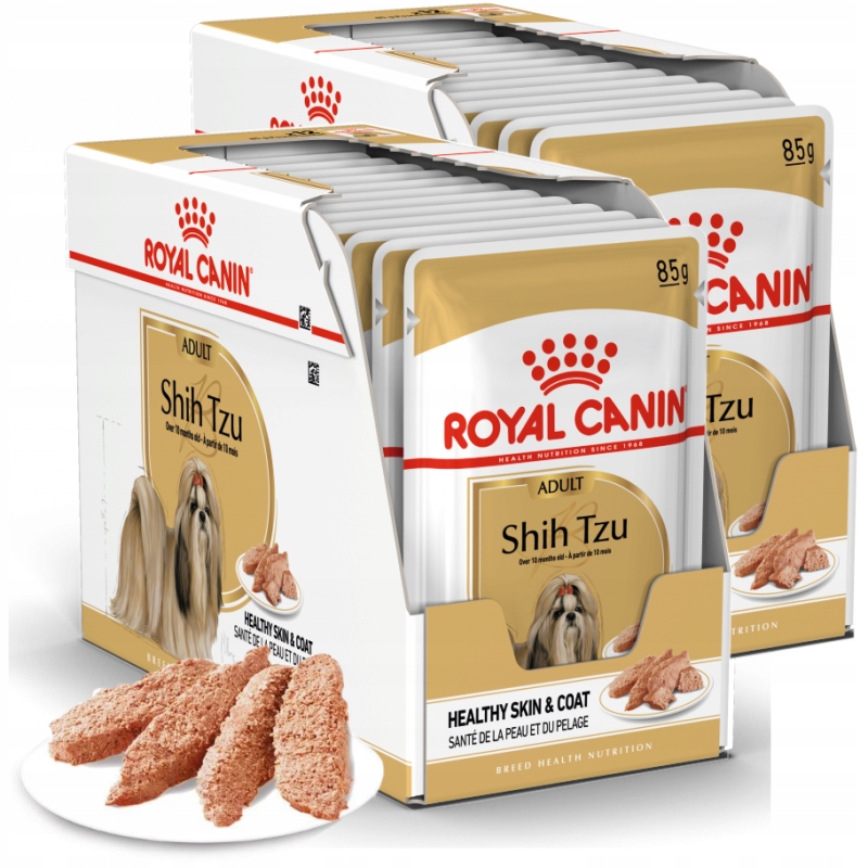 Levně Royal Canin Adult Shih Tzu 24x85g Vlhké Krmivo Paštika pro psy