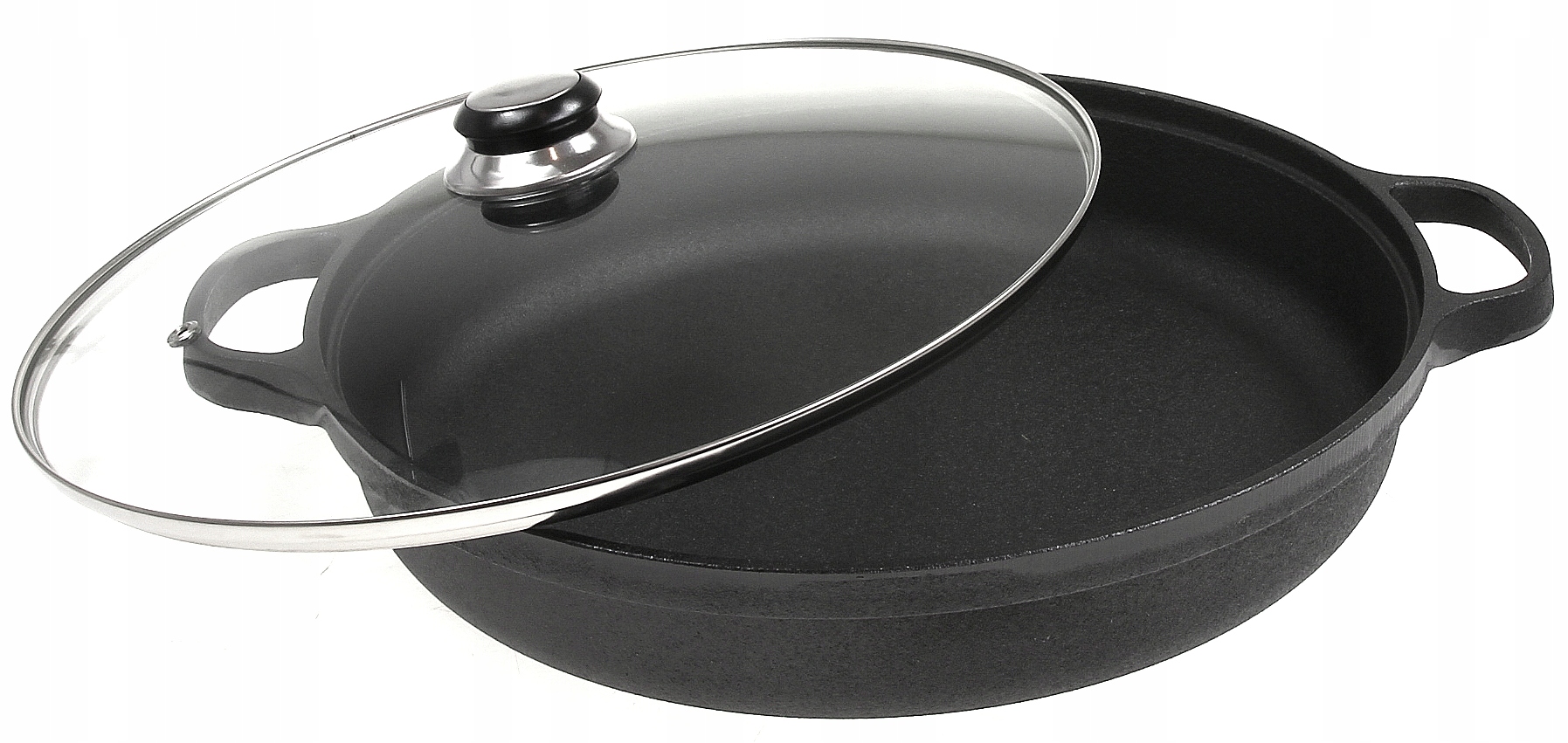 Litinová Hrnec 35 cm s Pekáč a dávkovačem