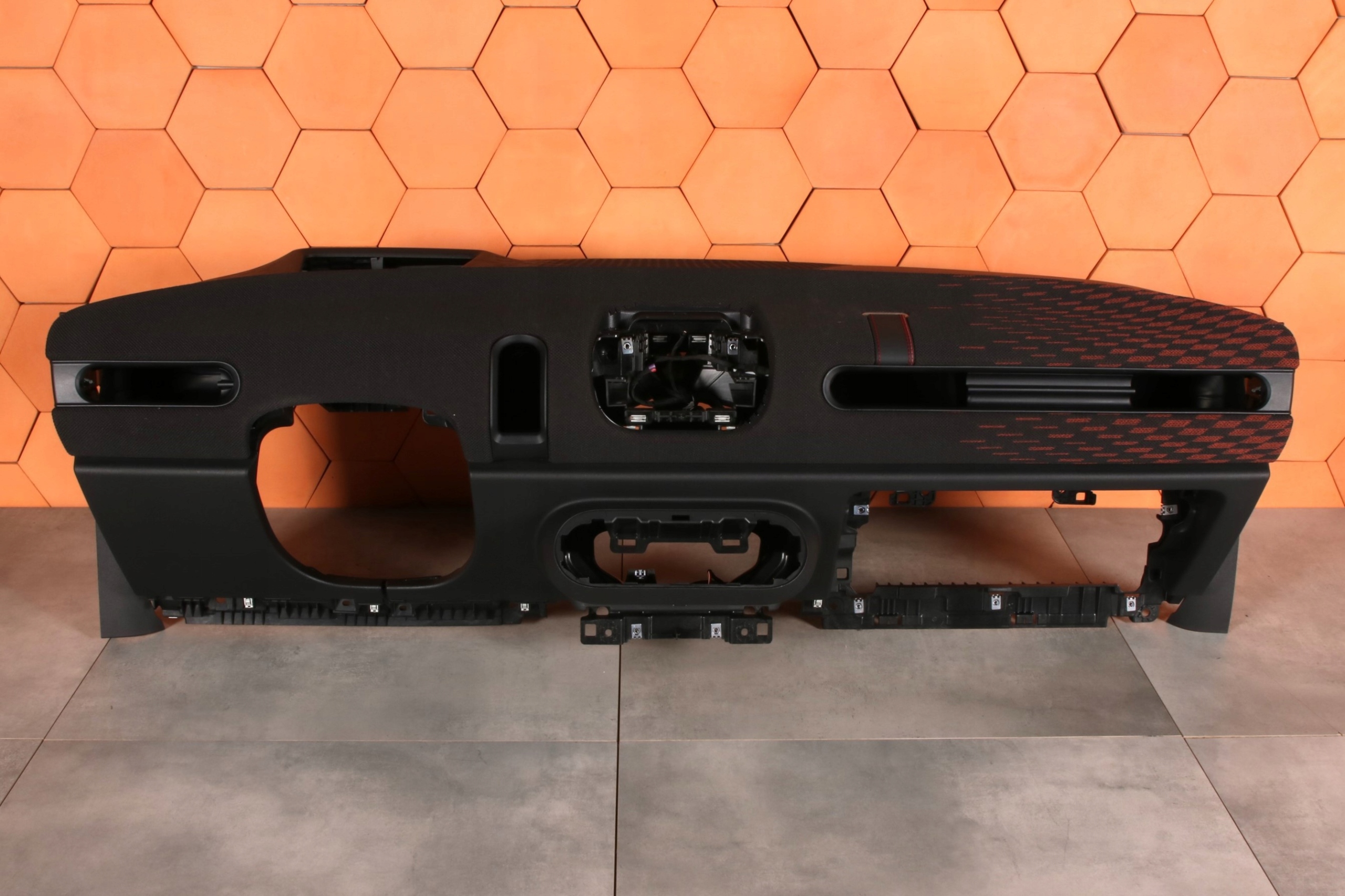 MINI F65 F66 F67 originál dashboard instrument panel console HEAD UP JCW black