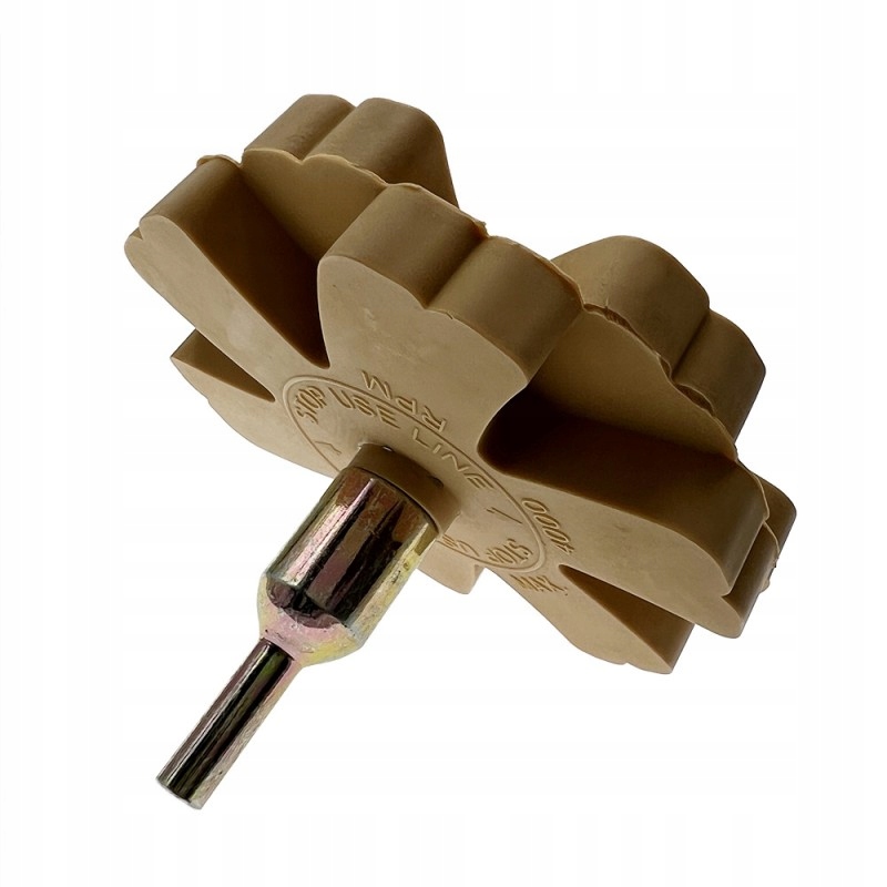 KRĄŻEK GUMOWY KARBOWANY DO ZDEJMOWANIA KLEJU PO CIĘŻARKACH + ADAPTER Marka Falon-Tech