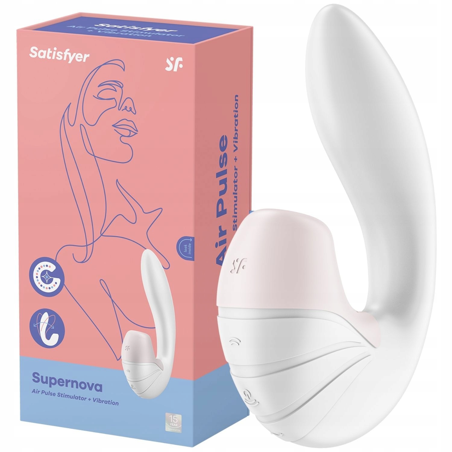 

Satisfyer Supernova Wielofunkcyjny Usb Biały