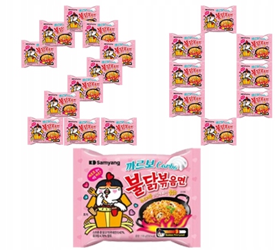Zupka Hot Kurczak Carbonara Ramen 130G SamYang Buldak x20