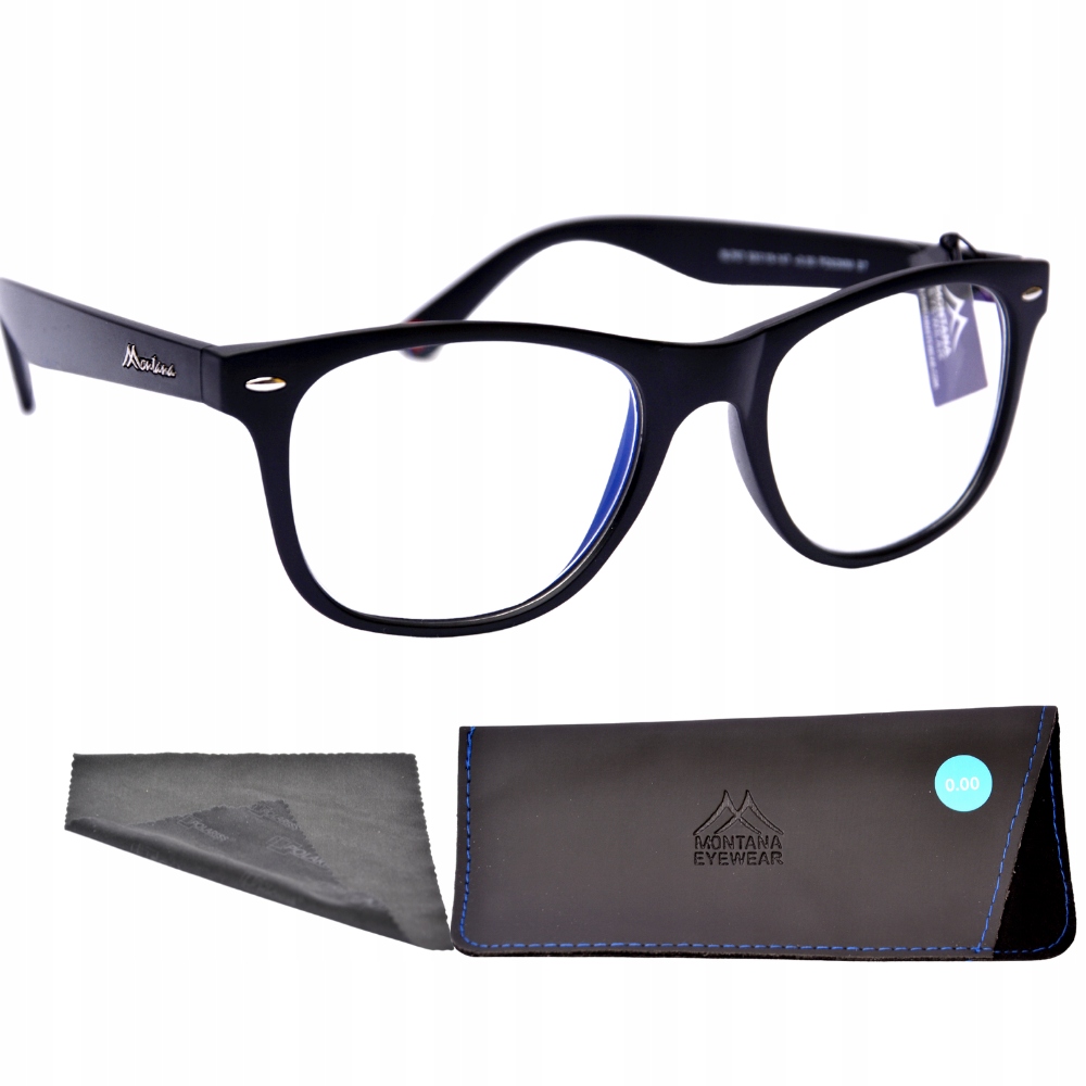 

Okulary Zerówki, Montana, Anty-blue, Do Komputera