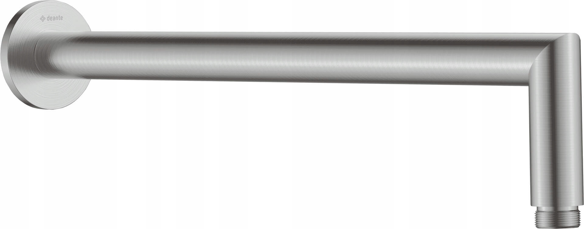 Sprchový nástenný poter 400 mm, oceľ 304, montáž pod omietku
