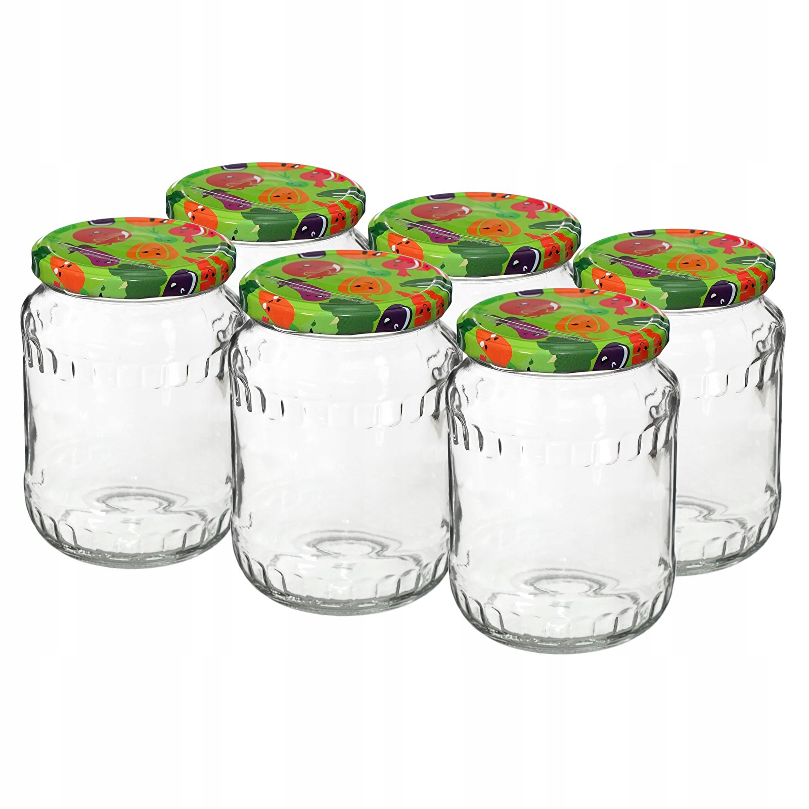 słoik 720 ml z kol. zakrętką fi 82/6, 6 szt.132722 — 12