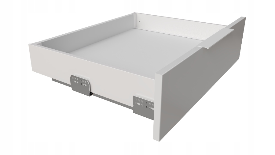 Szuflada V-box 3D Slim Sevroll H=127 L=400 Biała Cienkościenna
