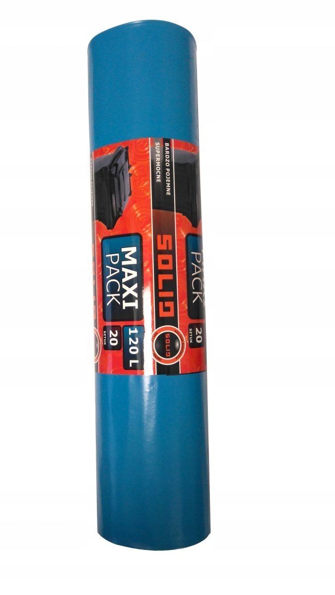 

Worki na śmieci mocne 120l 20szt Solid