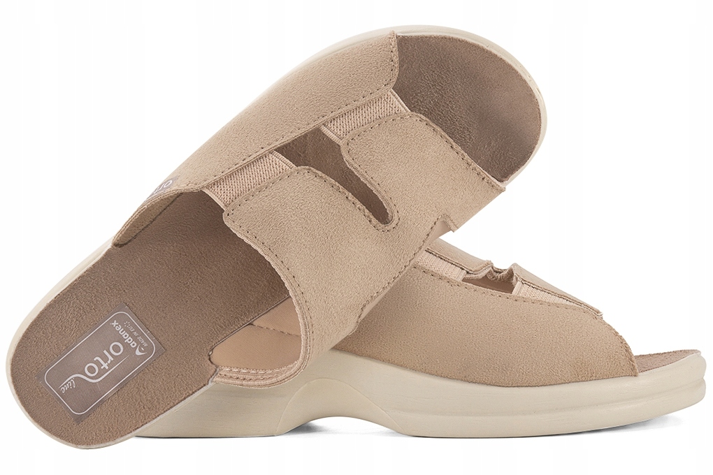 

Adanex 26186 Klapki Domowe Kapcie Na Haluksy Orto