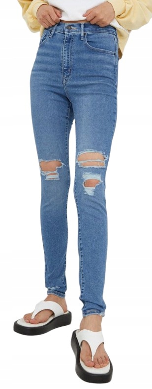 Dámské džíny Levi's Mile High Skinny Velikost 28/30