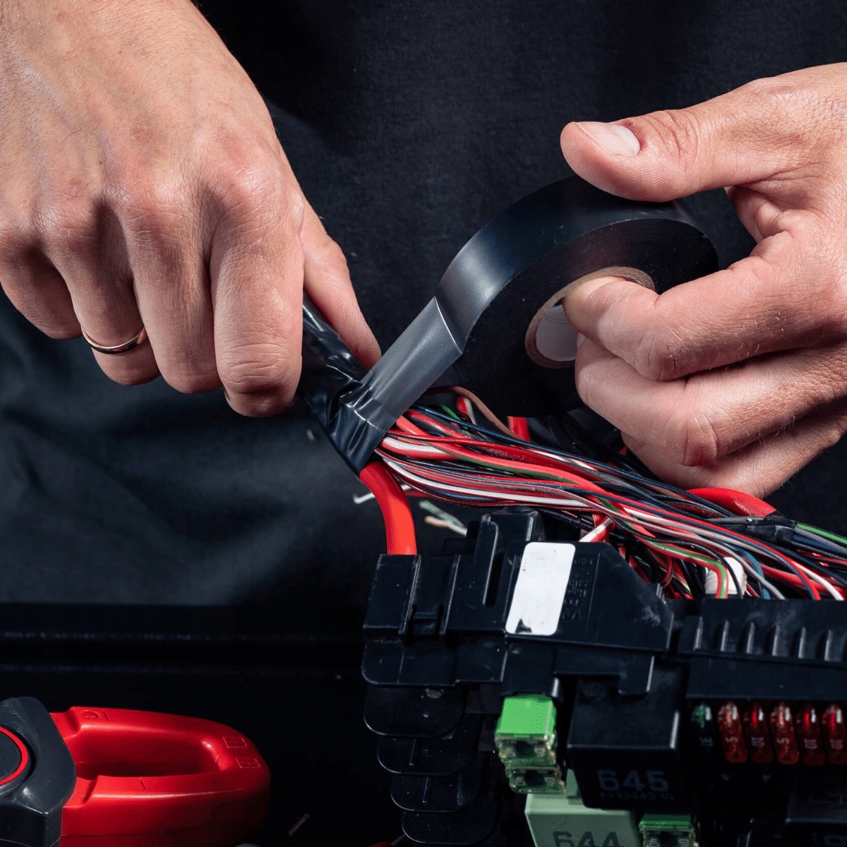 K2 FLEXER TAŚMA IZOLACYJNA CZARNA 15mm x 10m Marka K2