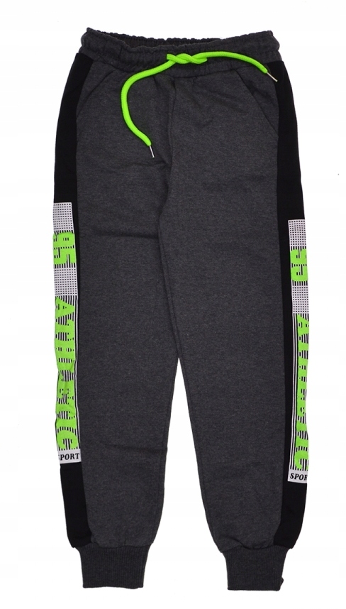 

Spodnie Dresowe dresy Athletic szare - 110