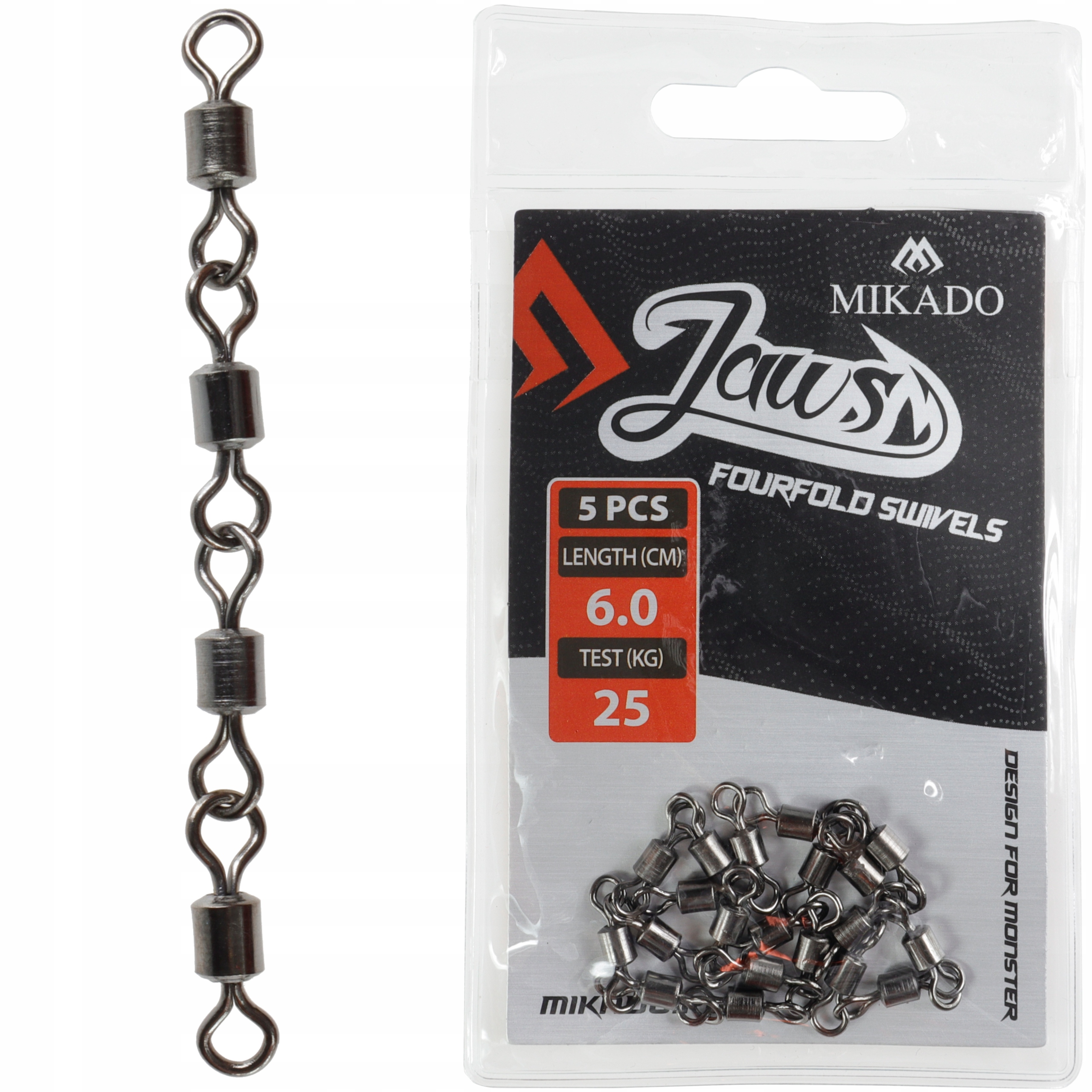 

Krętlik poczwórny do dozbrojek 6 cm 25 kg Mikado