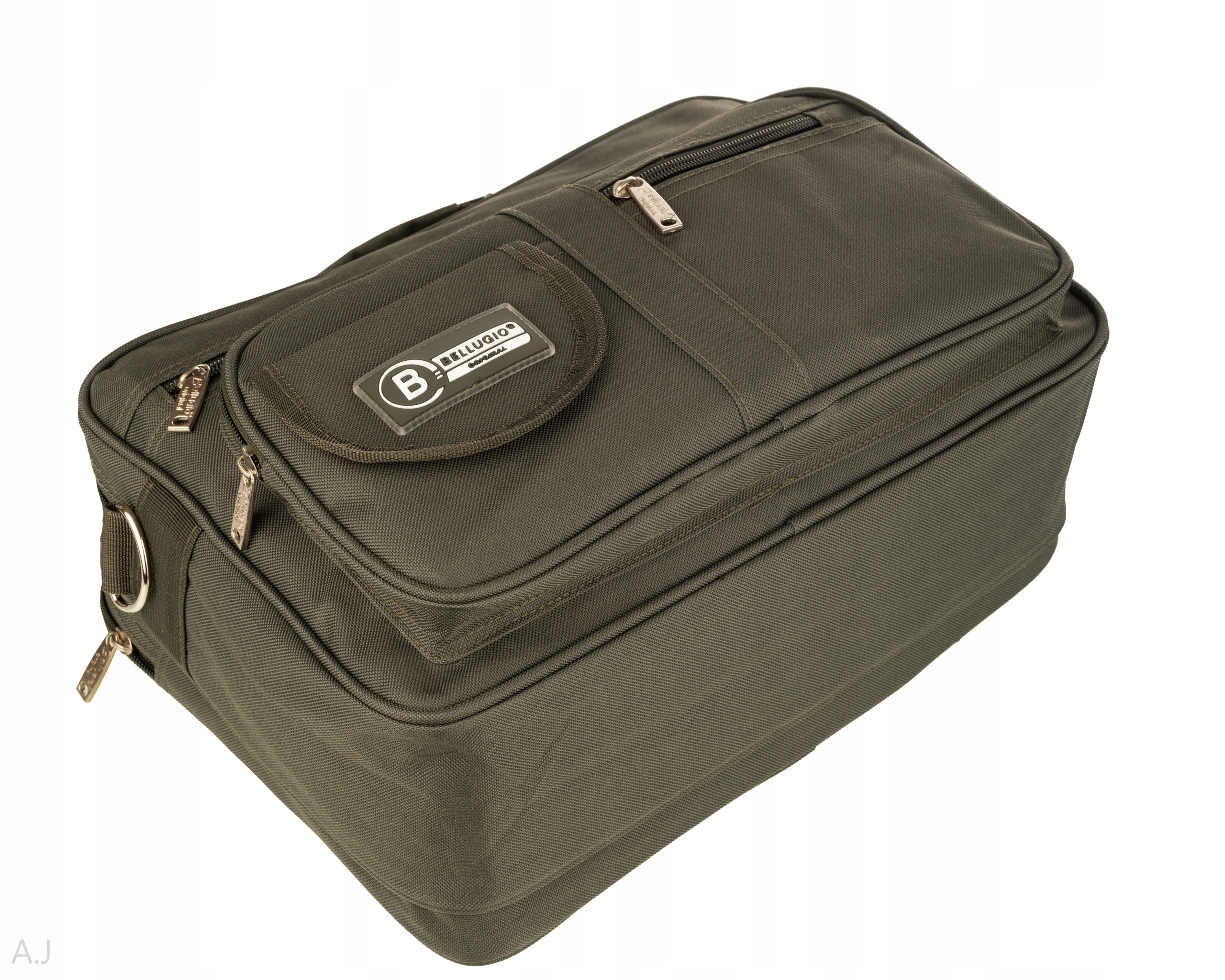 MOCNA TORBA MĘSKA DUŻA A4 LISTONOSZKA RAPORTÓWKA Odcień khaki