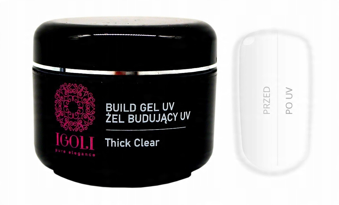 

Żel budujący kamuflujący Uv thick clear 50 gram
