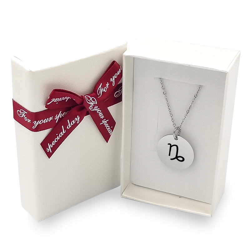 

Okrągły Naszyjnik Kółeczko Znak Zodiaku Grawer