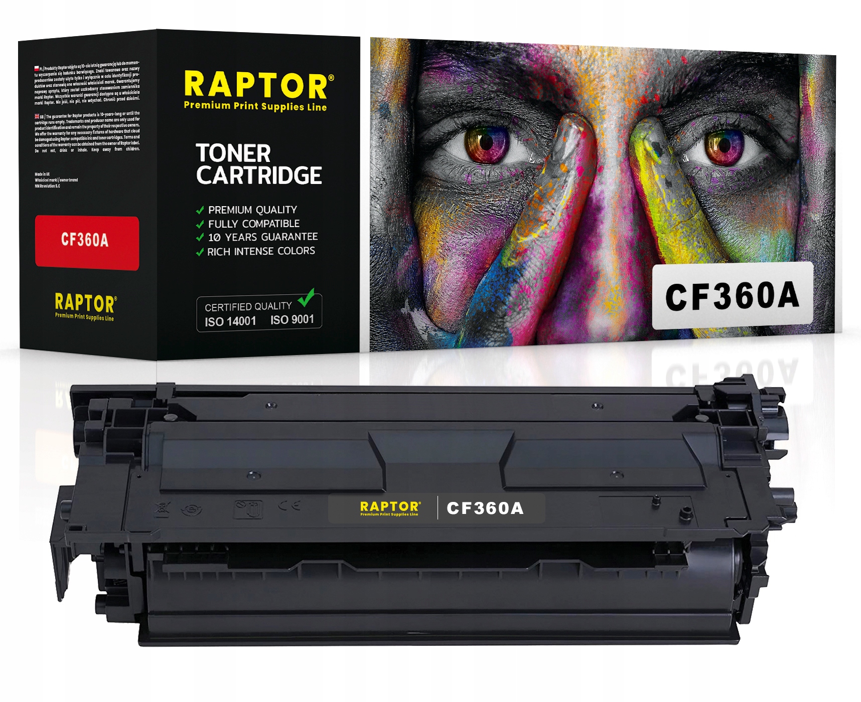 Toner Pro Hp CF360A 508A Mfp M577c M553dn M553xm