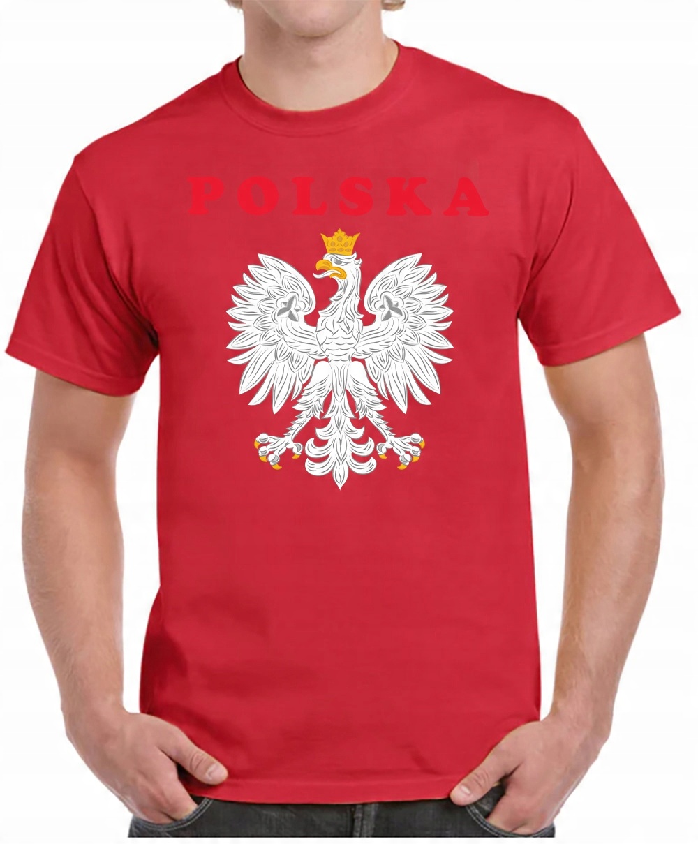 

Koszulka Patriatoczna Godło Polski Flaga S