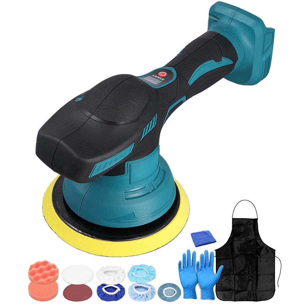 Makita 18 V Lxt 6-calowa akumulatorowa polerka do torów o losowym kształcie