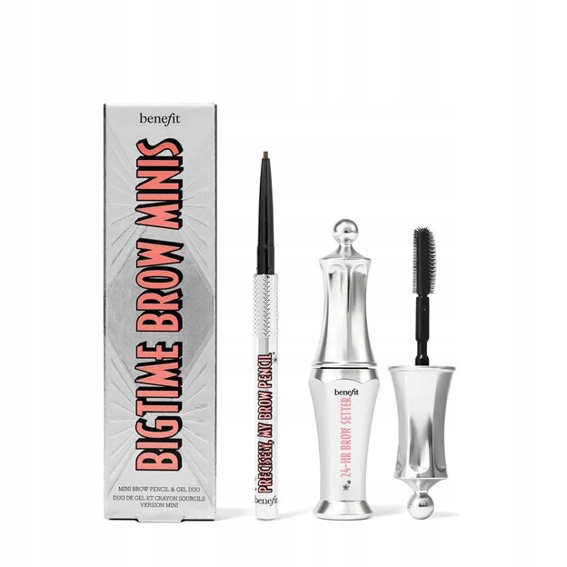 Benefit Bigtime Brow Minis Sada na obočí Brow Setter Tužka 4.5 Brown
