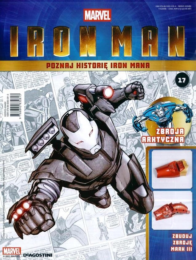 Kolekcja IRON MAN nr 17 DEAGOSTINI