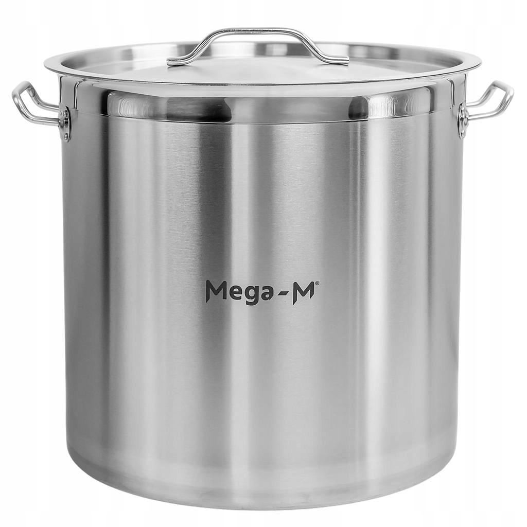 Hrnec Z Nerezové Oceli s víkem 36 l, průměr 36 cm Mega-M Pro
