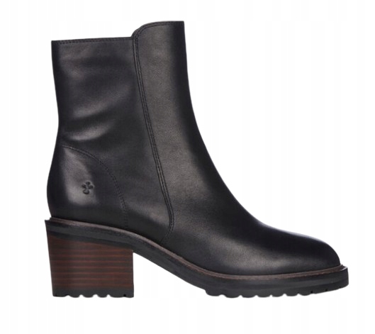 Emu Australia Dámské Kotníkové Boty Z Přírodní Kůže Černé Na Podpatku 36 U2A